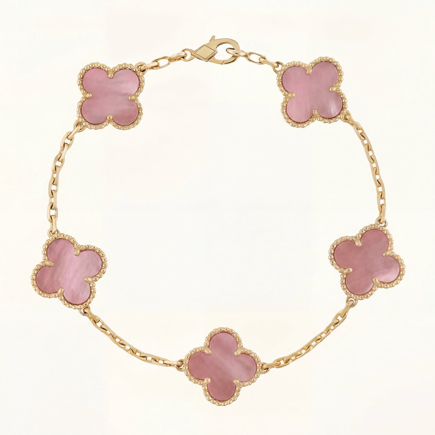 CLOVER | Pink Bracelet